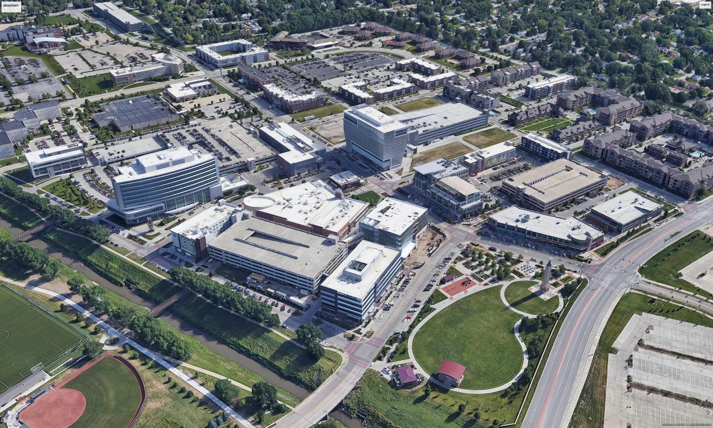 Aksarben — commercial roofing in Omaha, NE